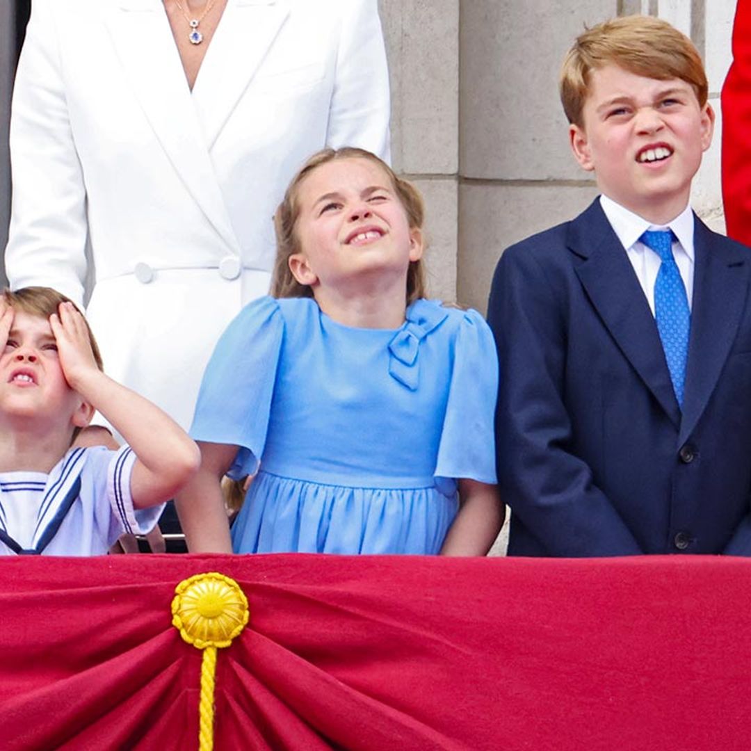 Prince George and Princess Charlotte are just as cheeky as Prince Louis - here's the photo proof