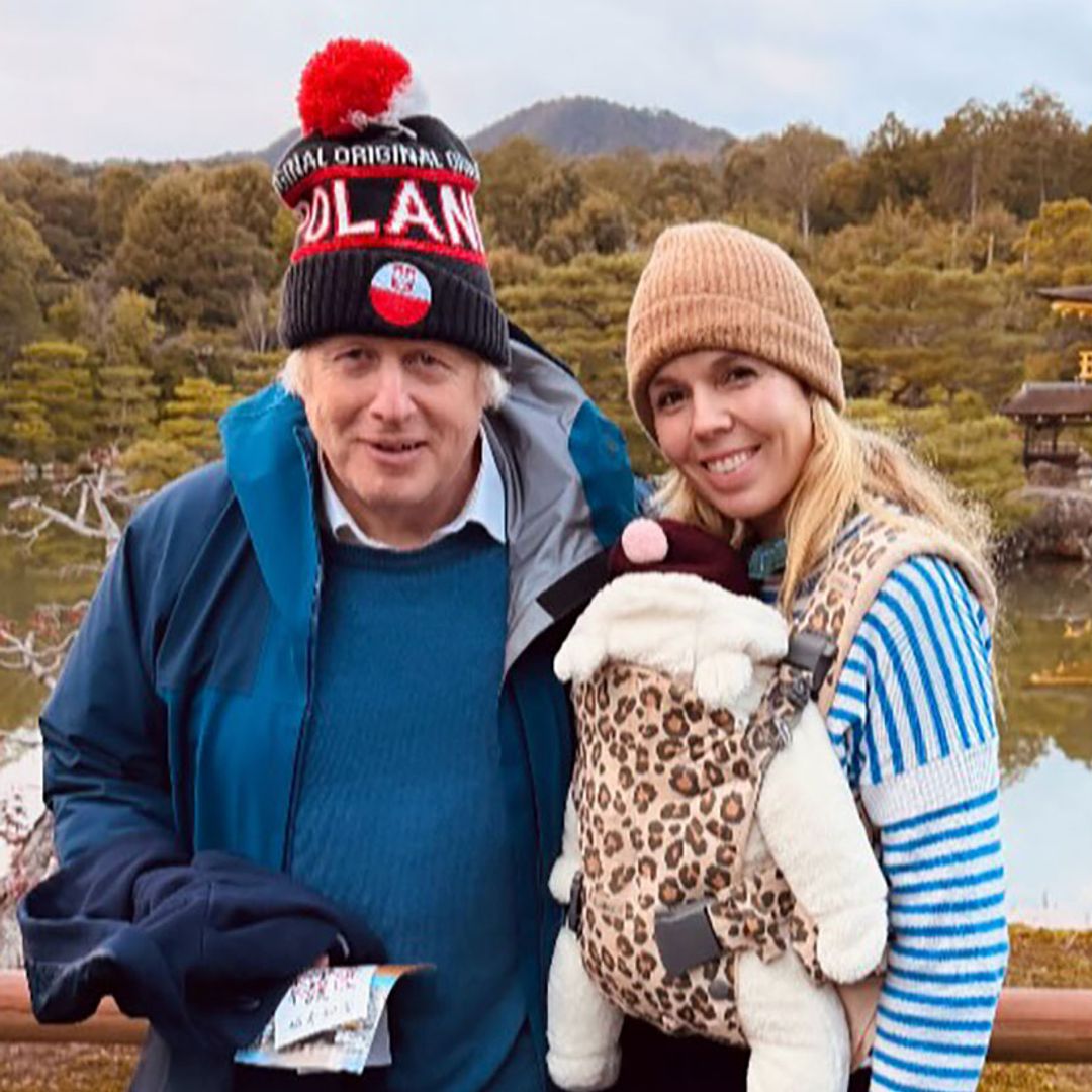 Carrie Johnson shares intimate photos of Boris' blue-eyed baby daughter ahead of making big change