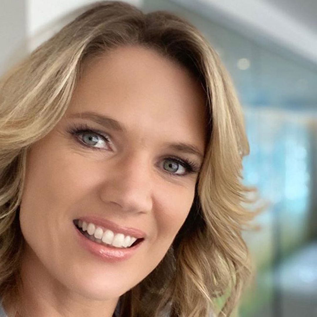Charlotte Hawkins looks picture perfect in one of the season's biggest trends