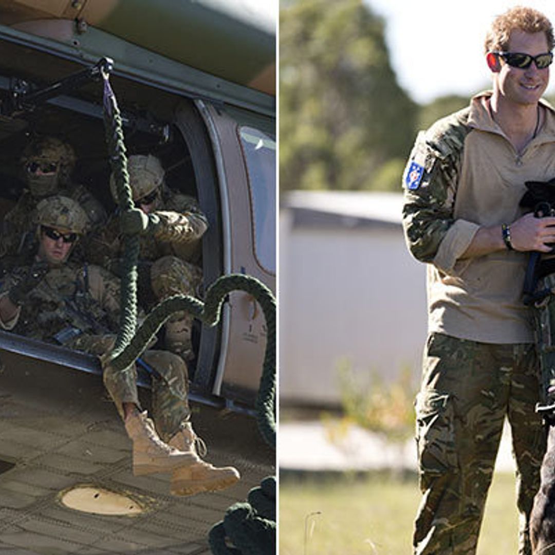 Prince Harry is a real-life action hero in new military pictures