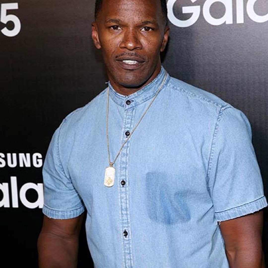 Jamie Foxx has an emotional meeting with father of man he rescued from burning car