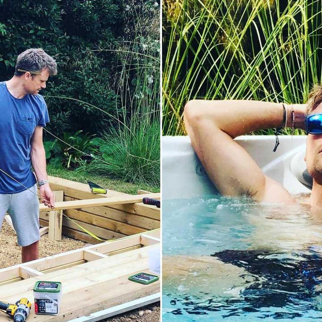 A Place in the Sun's Ben Hillman shows off envy-inducing hot tub after DIY garden transformation