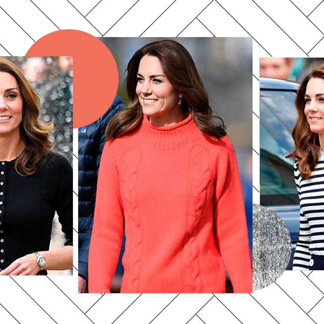 8 cashmere jumpers Princess Kate would definitely wear this spring