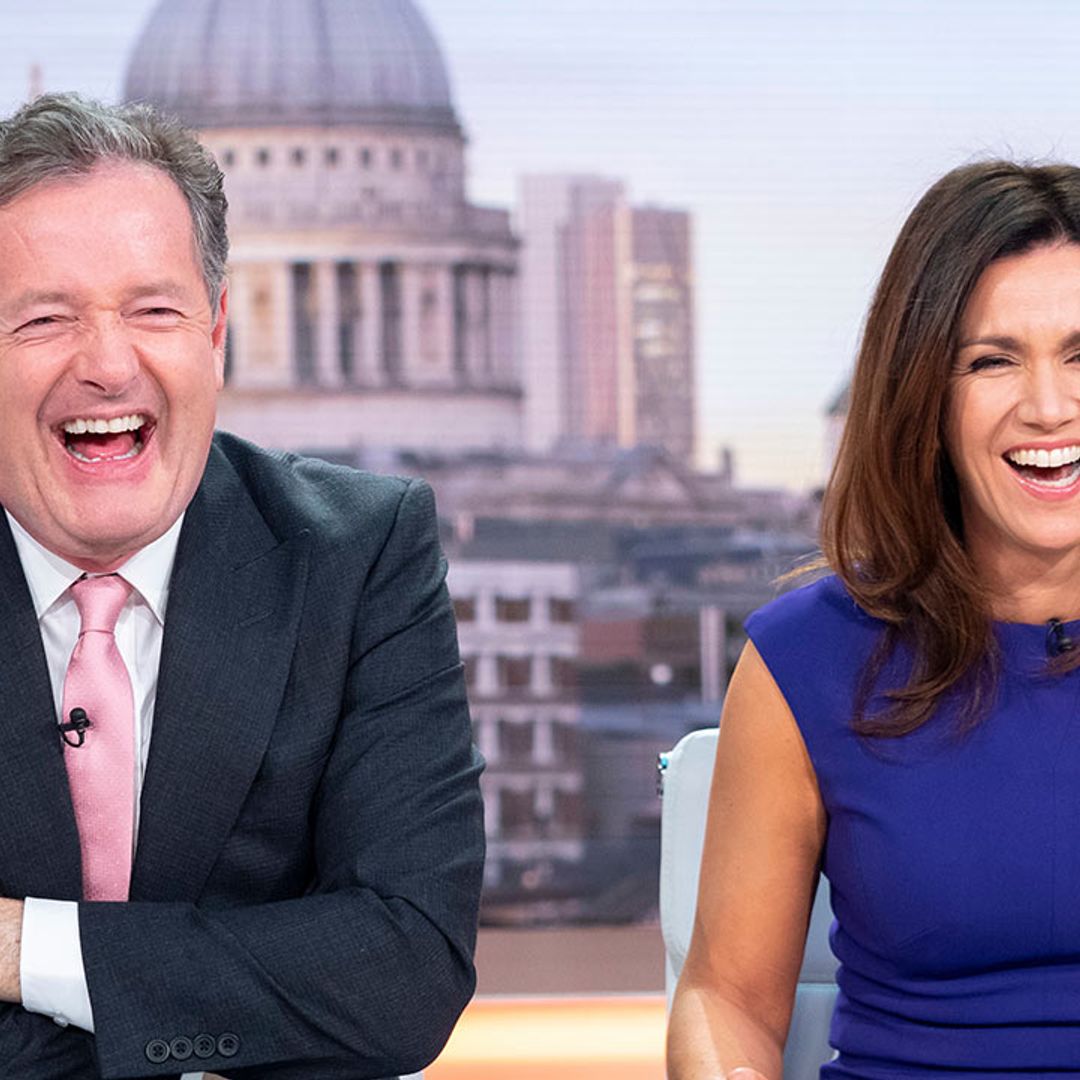 GMB's Piers Morgan goes for lunch with 'best TV buddy' Susanna Reid
