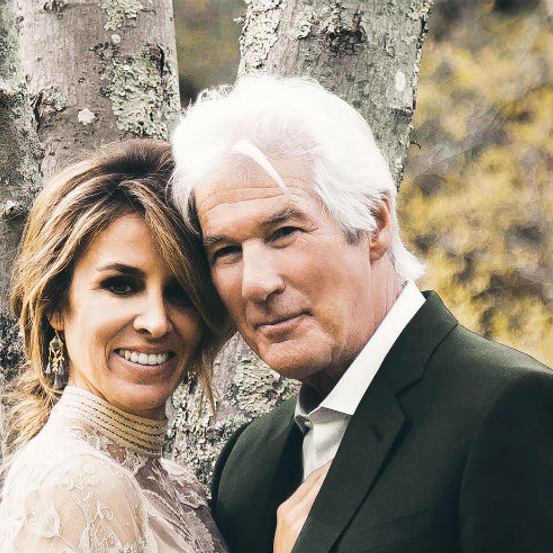Richard Gere, 74, makes rare outing with wife Alejandra Silva, 41 on