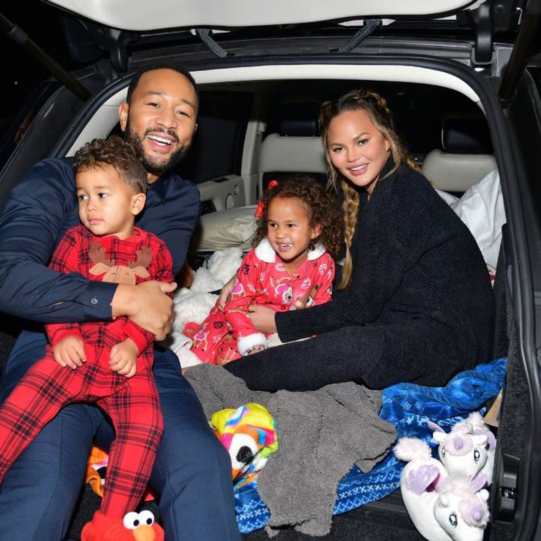 Chrissy Teigen's kids wore the cutest matching swimwear - and we found out where to shop it