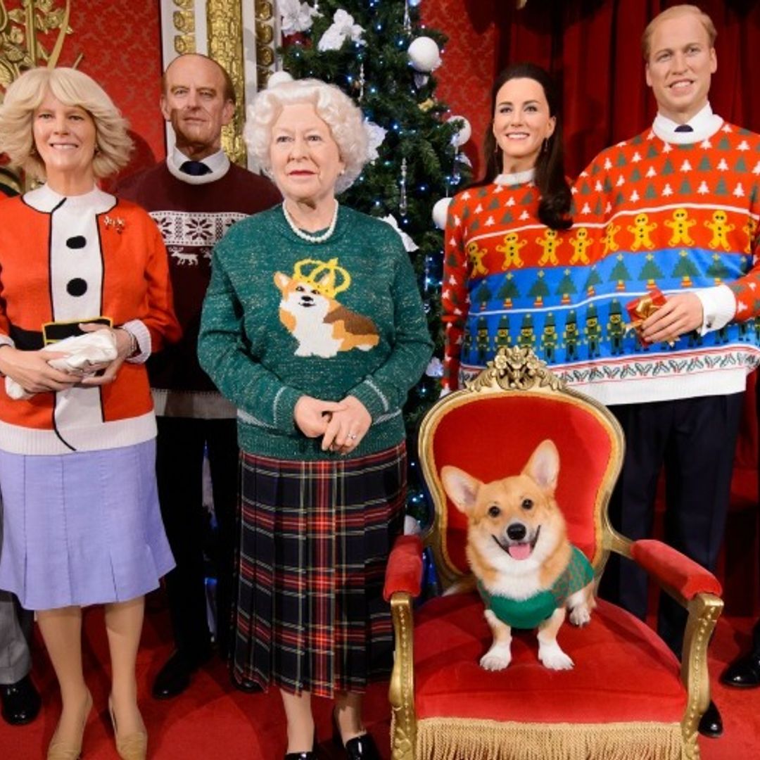 Queen Elizabeth and the British royal family take on the holidays in festive sweaters