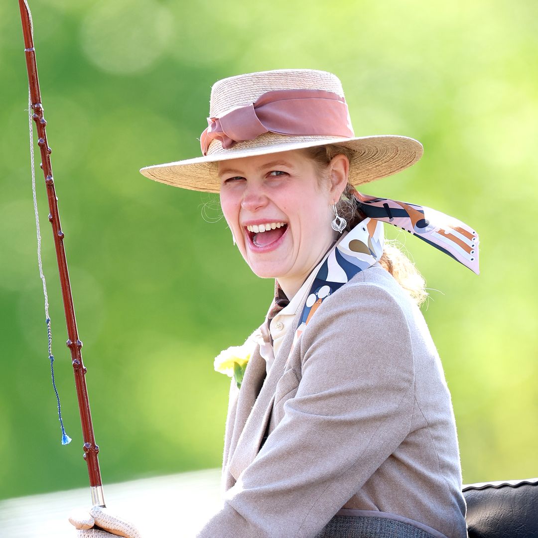 Lady Louise Windsor pictured with special university friend during horse trials - see photos