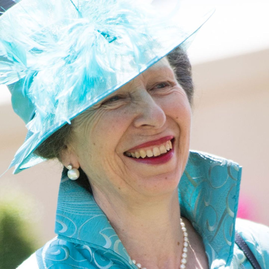 Princess Anne's bold dress is so on trend – and just look at the colour