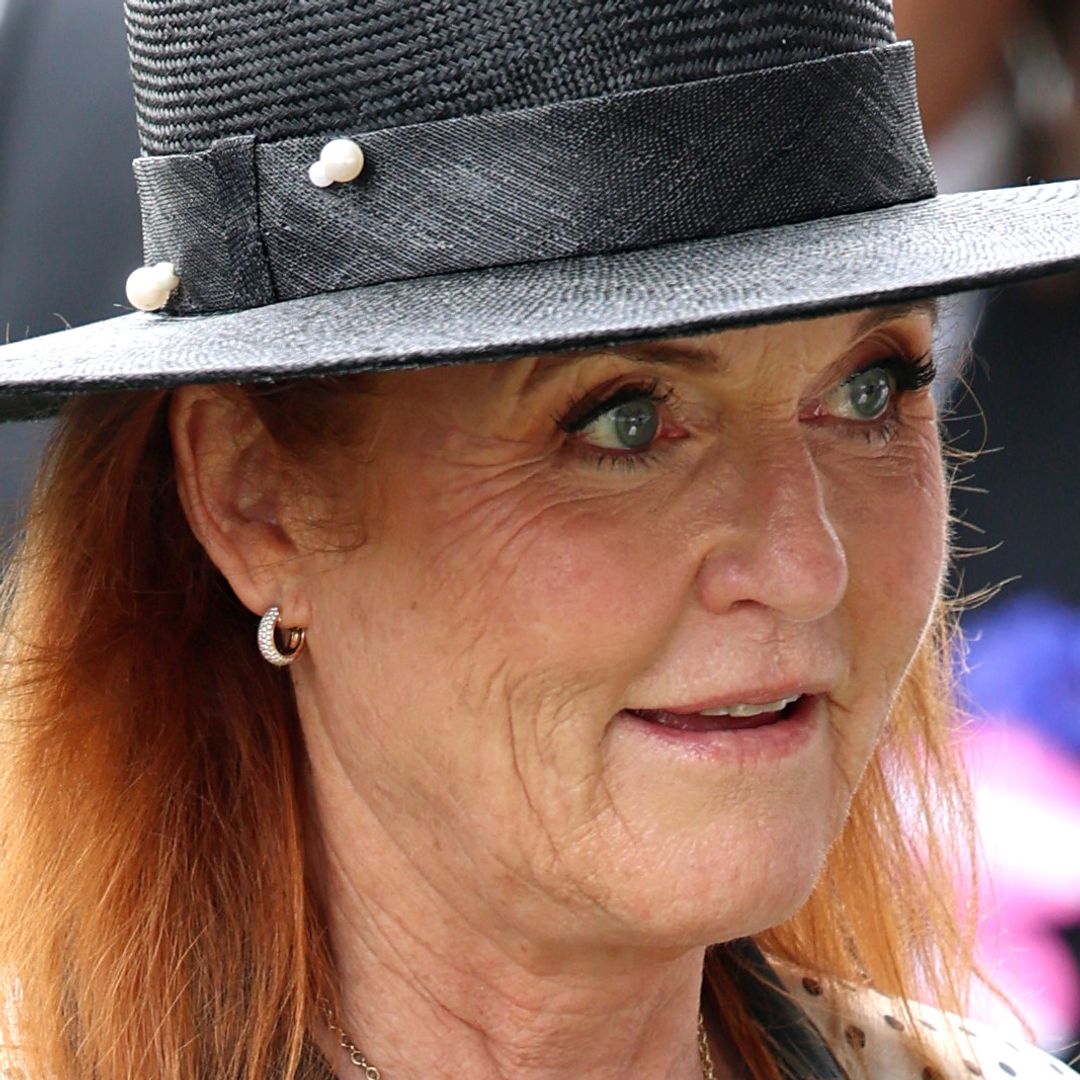 Sarah Ferguson is a 90s queen at Ascot 2025 in dress straight out of Princess Diana's wardrobe