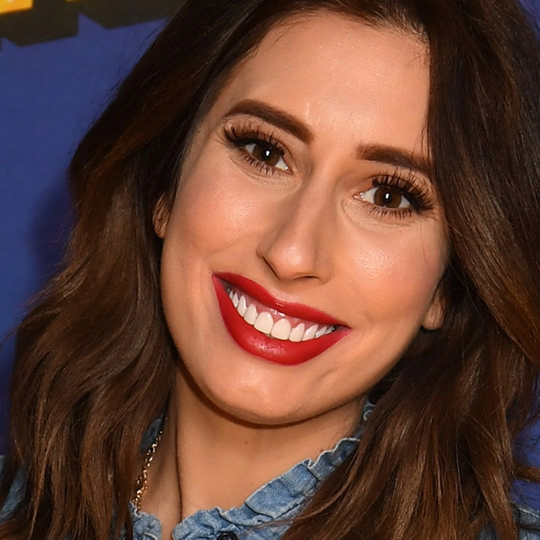 Stacey Solomon wore a £10 pastel jumper to her baby shower & it looks SO expensive