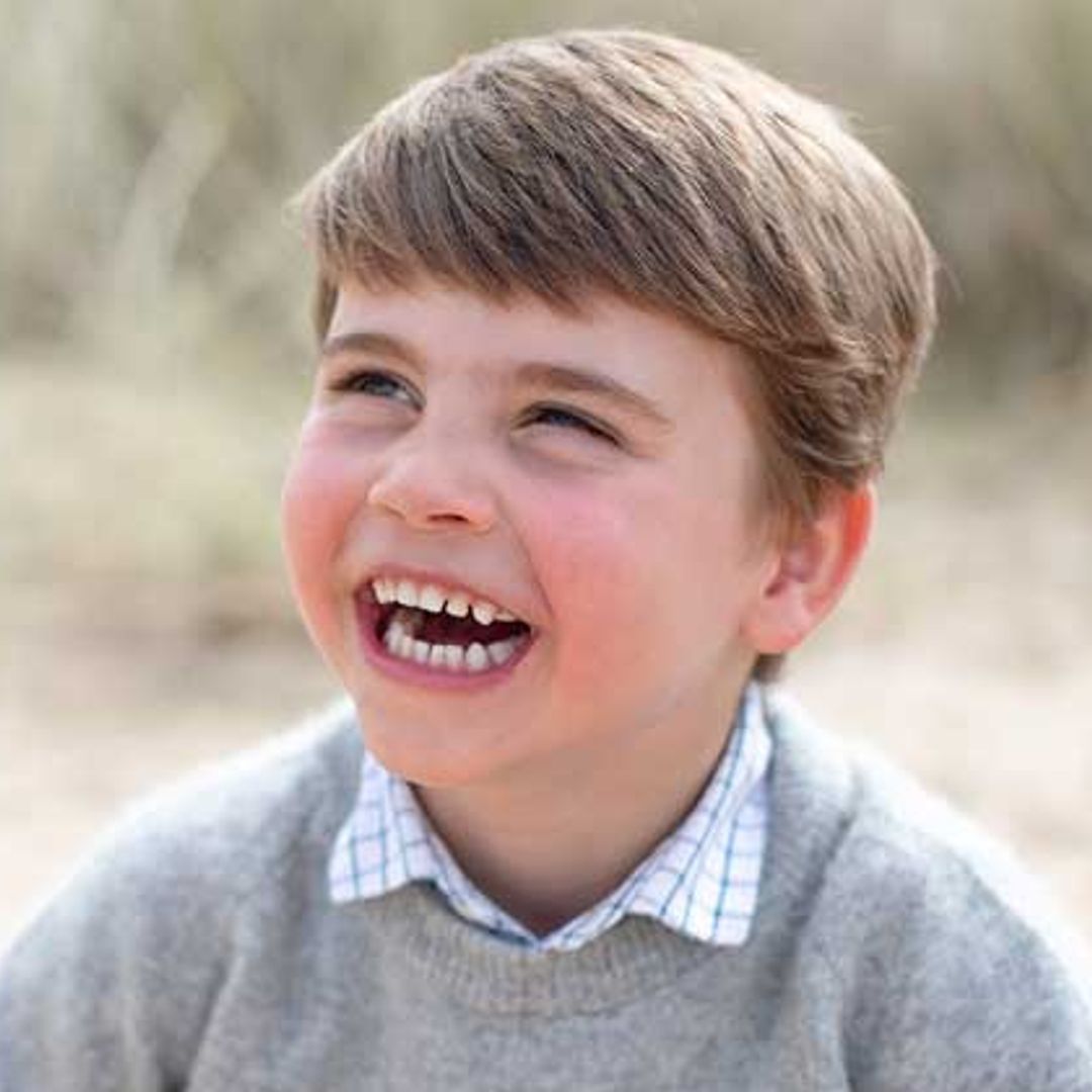 Prince Louis is a stylish royal tot in the smartest knitwear to mark fifth birthday