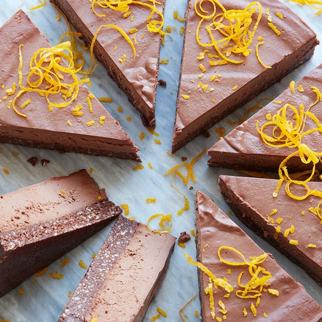 This chocolate orange cheesecake is the pick-me-up we all need