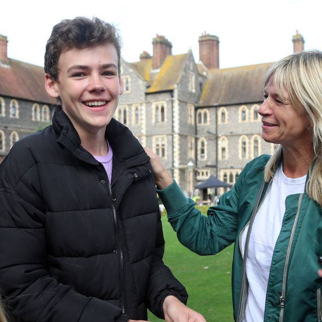 Zoe Ball's son Woody Cook confuses fans while appearing to use phone while on The Circle