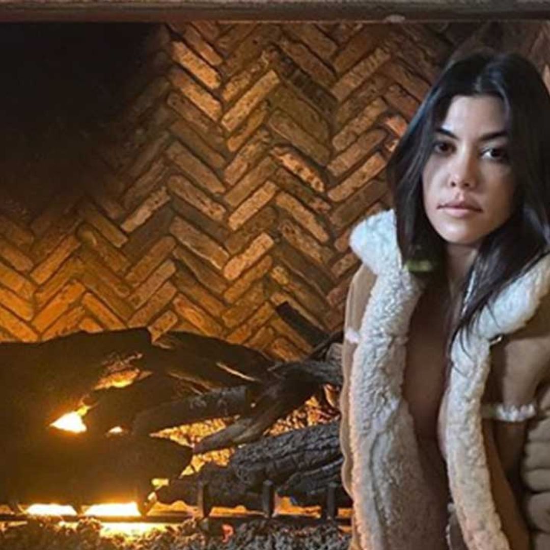 Kourtney Kardashian shares glimpse inside living room at LA home – complete with a pool table