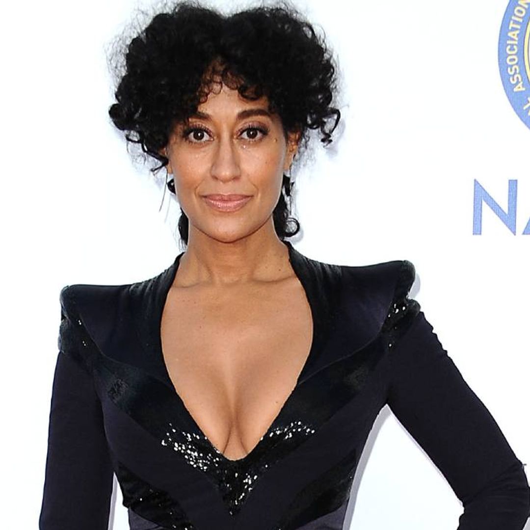 Tracee Ellis Ross sizzles in a cropped sequinned top