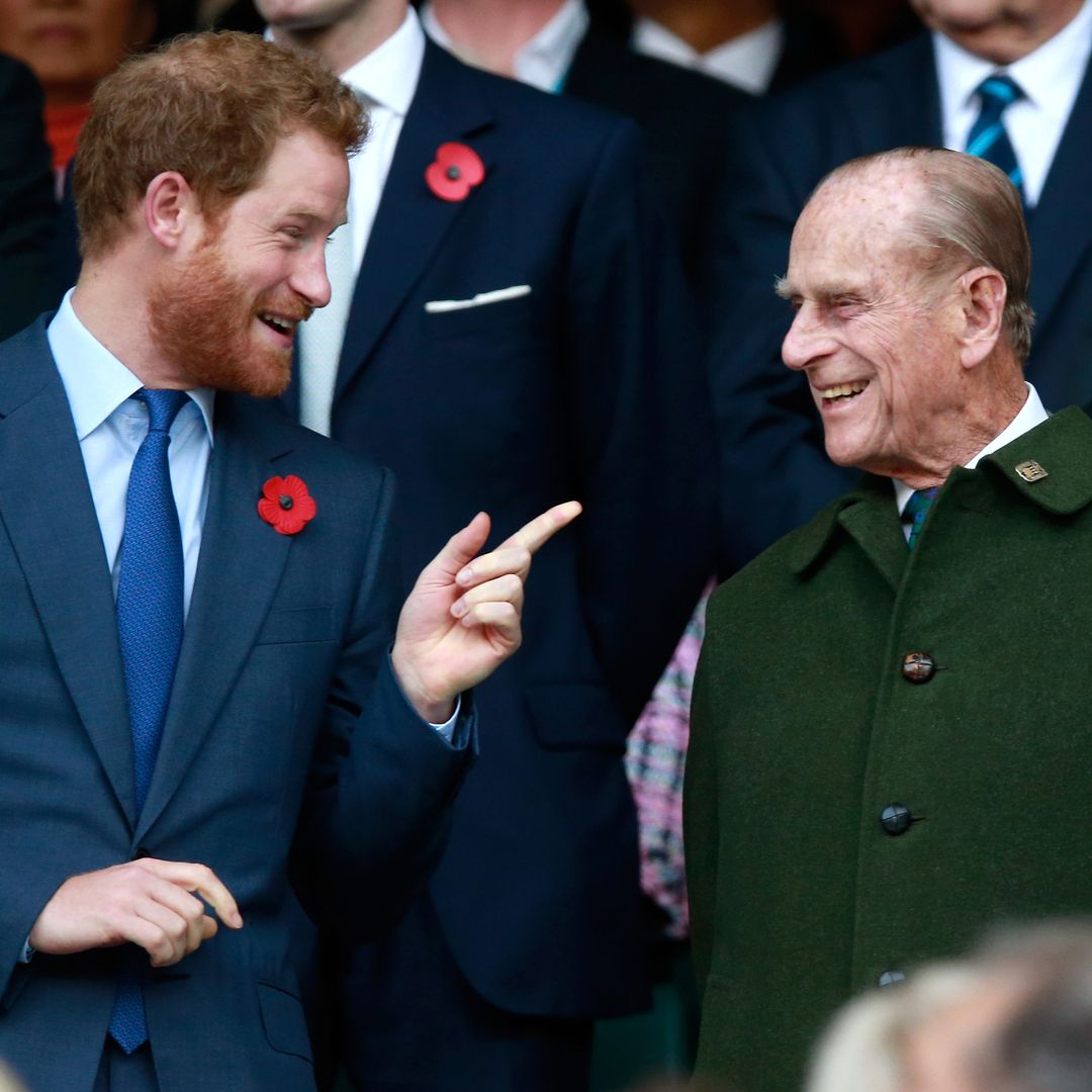 Watch: Prince Harry leaves grandfather Prince Philip in giggles at royal wedding