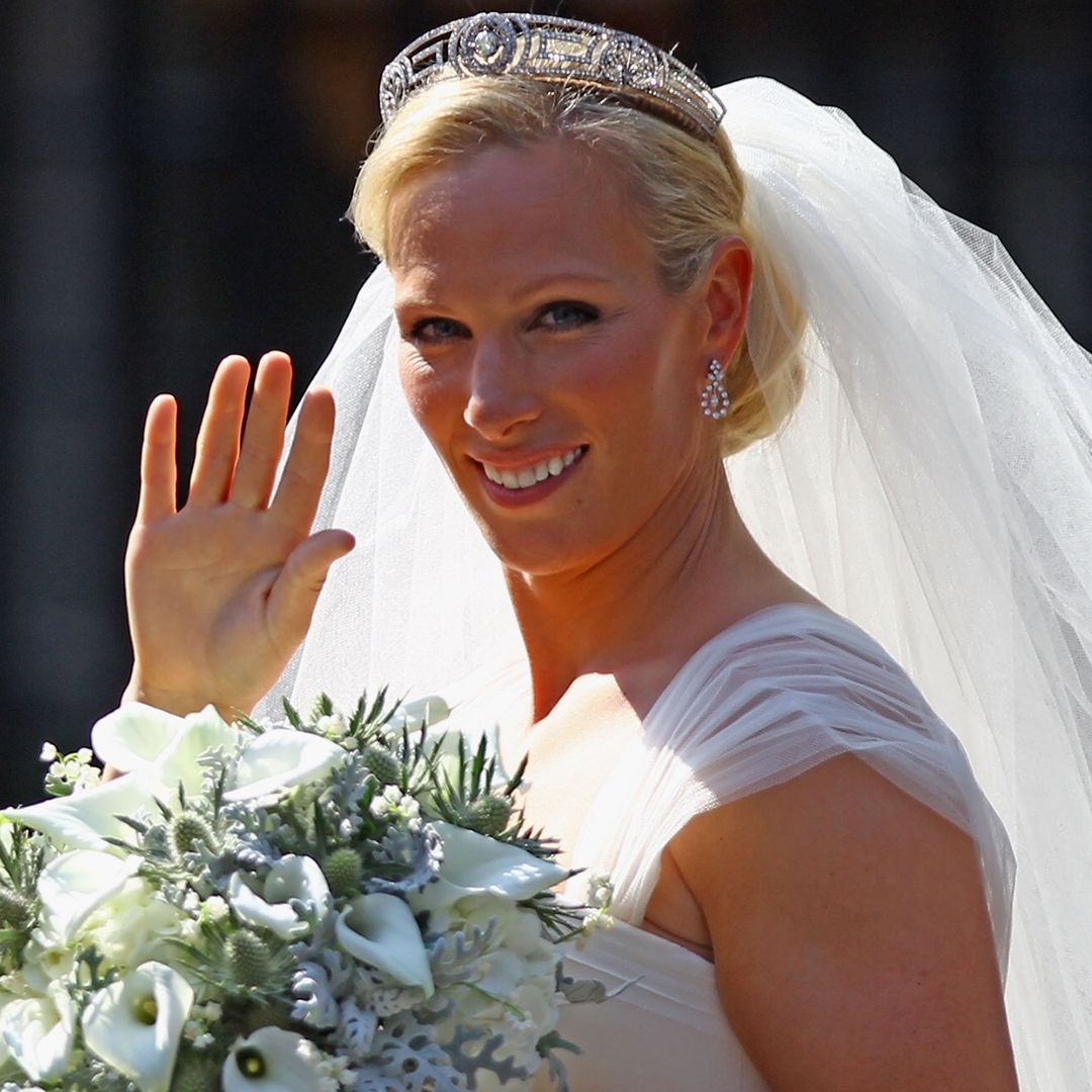 Special meaning behind Zara Tindall's £280k wedding tiara from Queen Elizabeth
