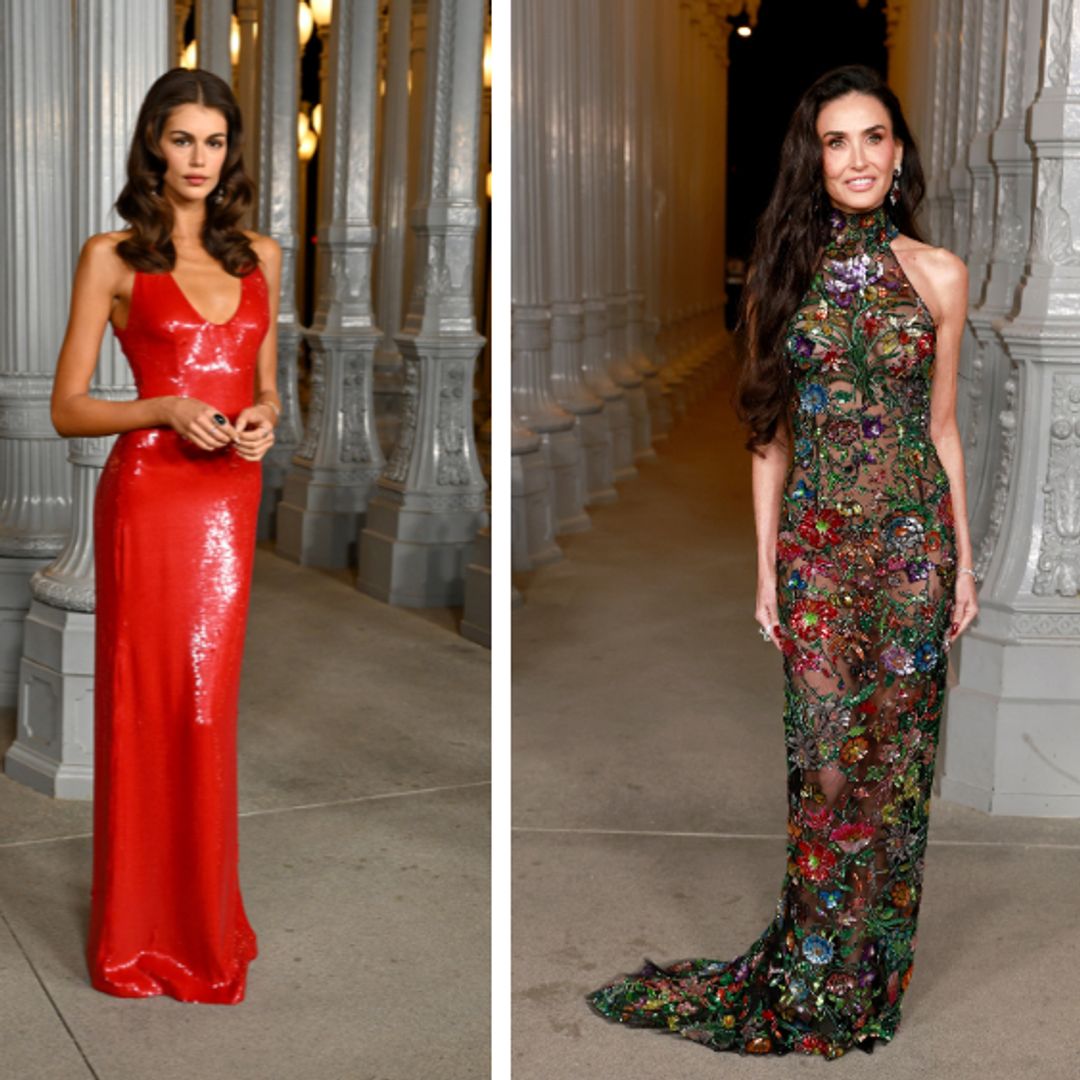 Demi Moore, Kaia Gerber and Cindy Crawford lead the best dressed at the LACMA Gala