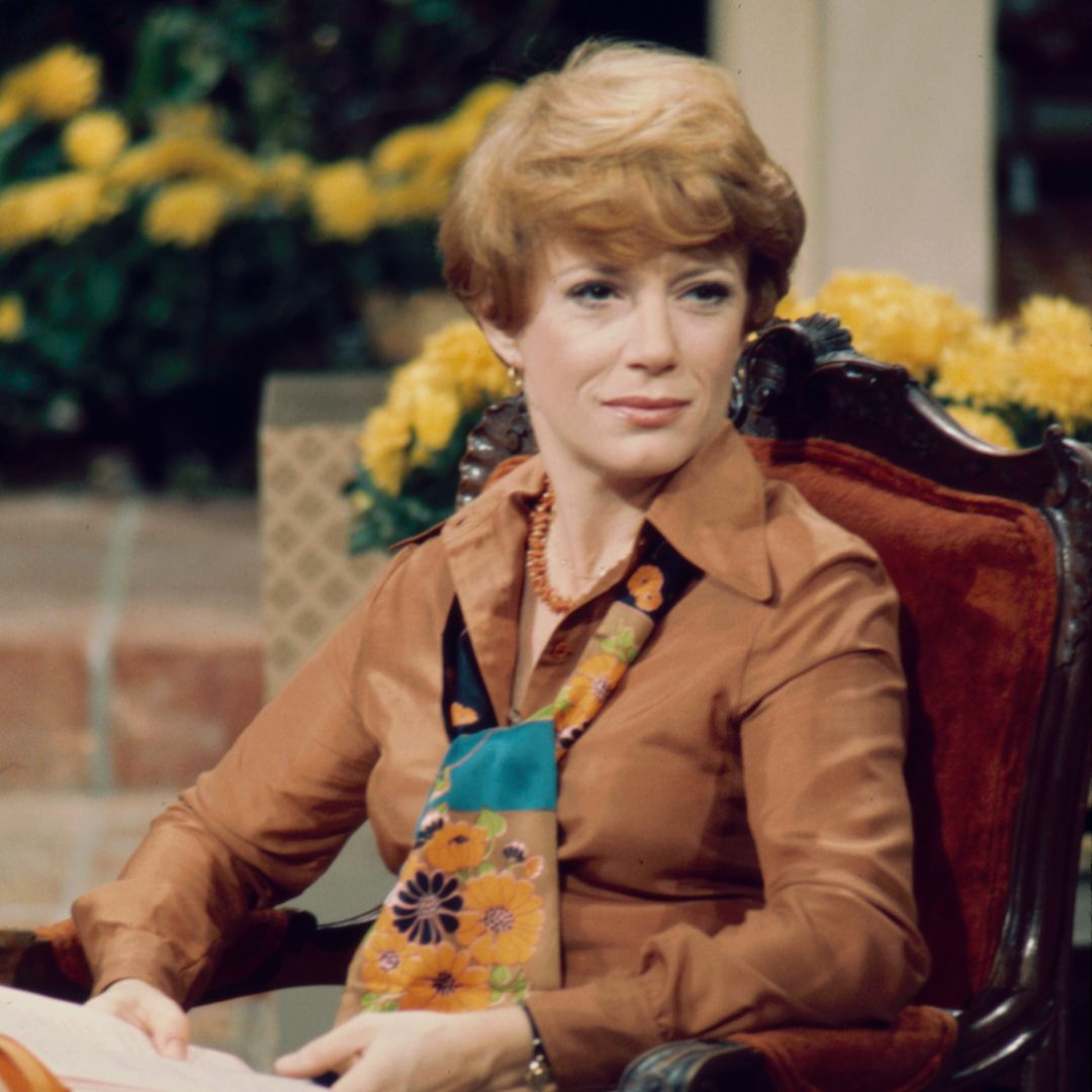 Nancy Dussault appearing on the ABC tv series 'Good Morning America'.