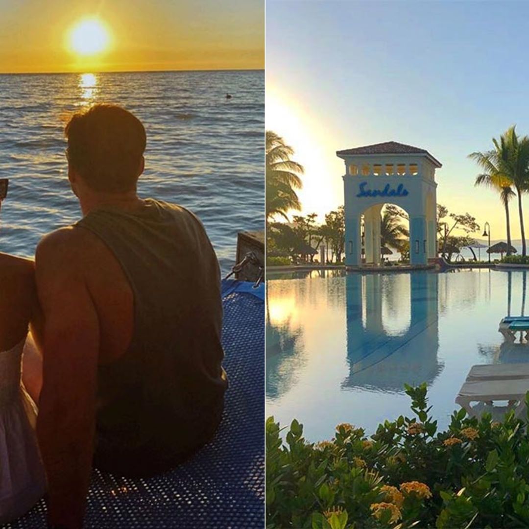 Michelle Keegan and Mark Wright share rare snaps inside their luxurious family holiday in Jamaica