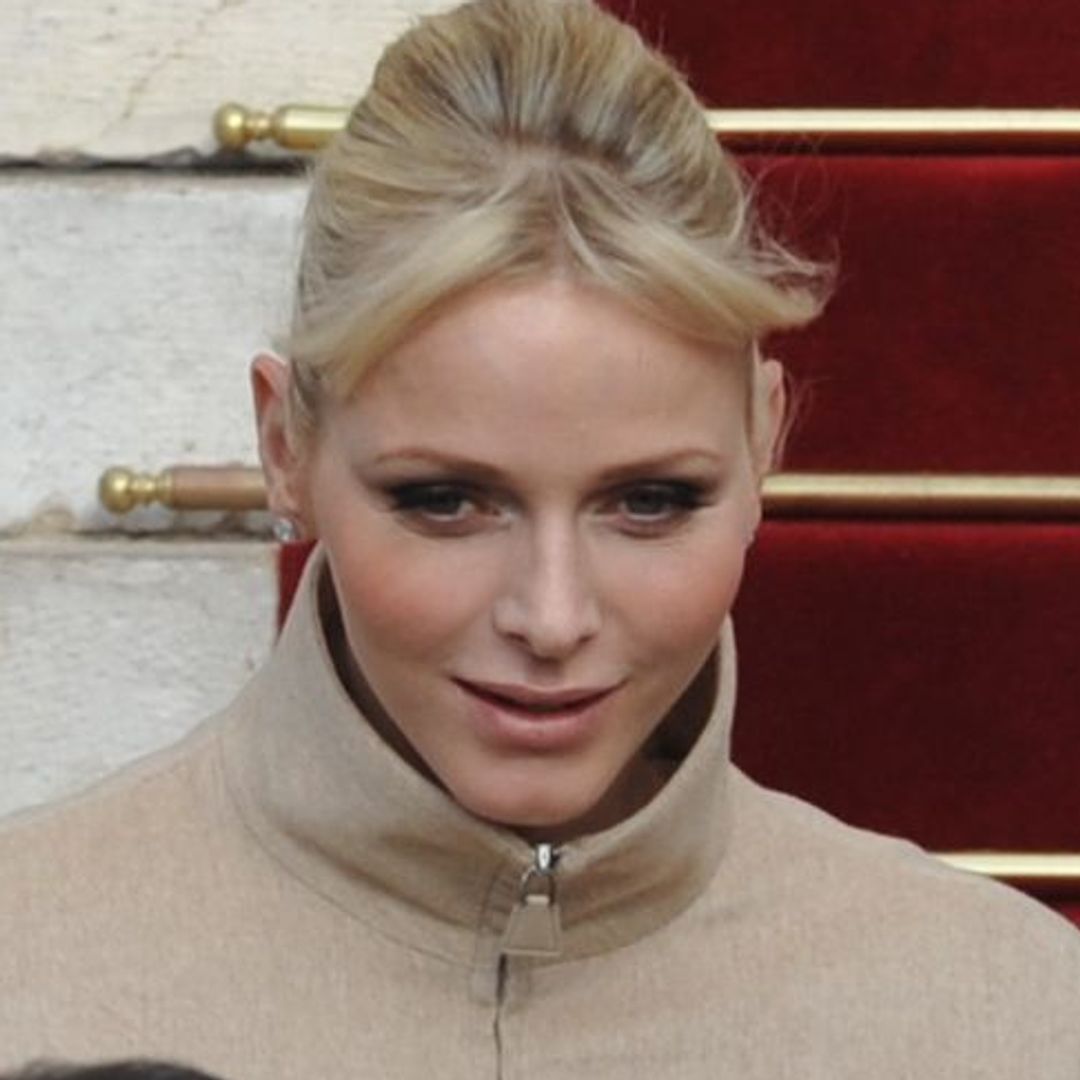 Princess Charlene's eyebrow-raising pre-royal wedding guest dress and long hair
