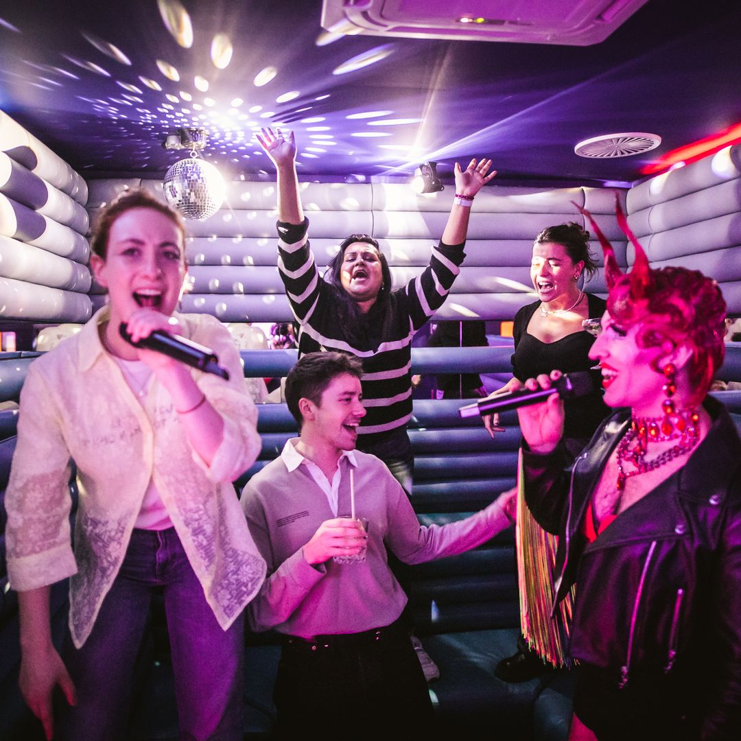Lucky Voice has a glittering new karaoke venue on Liverpool street - and it's the best place for a work do