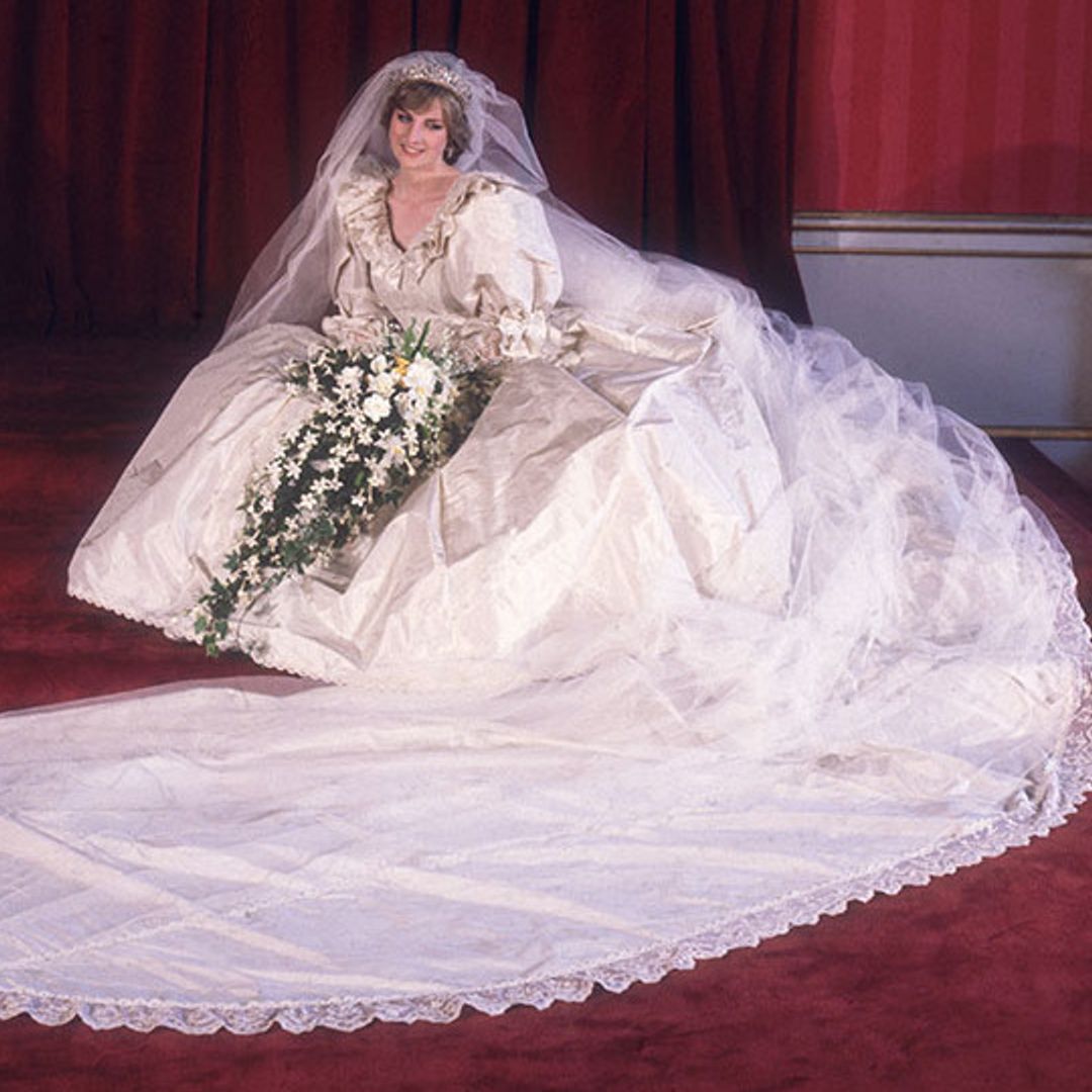 Princess Diana's pink dress she wore on her wedding day revealed in new exhibition at Kensington Palace