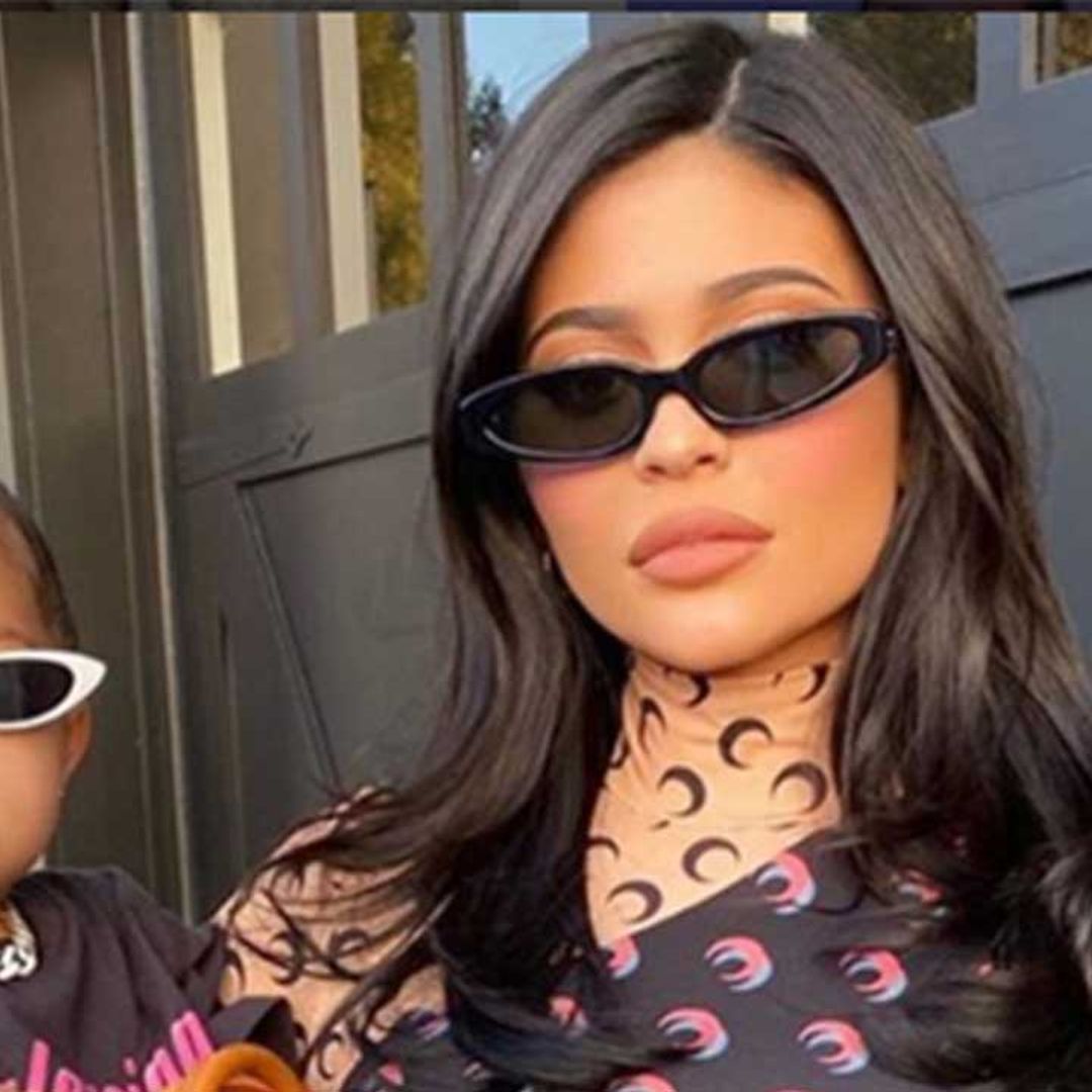 Kylie Jenner divides fans after sharing photo of daughter Stormi wearing hoop earrings