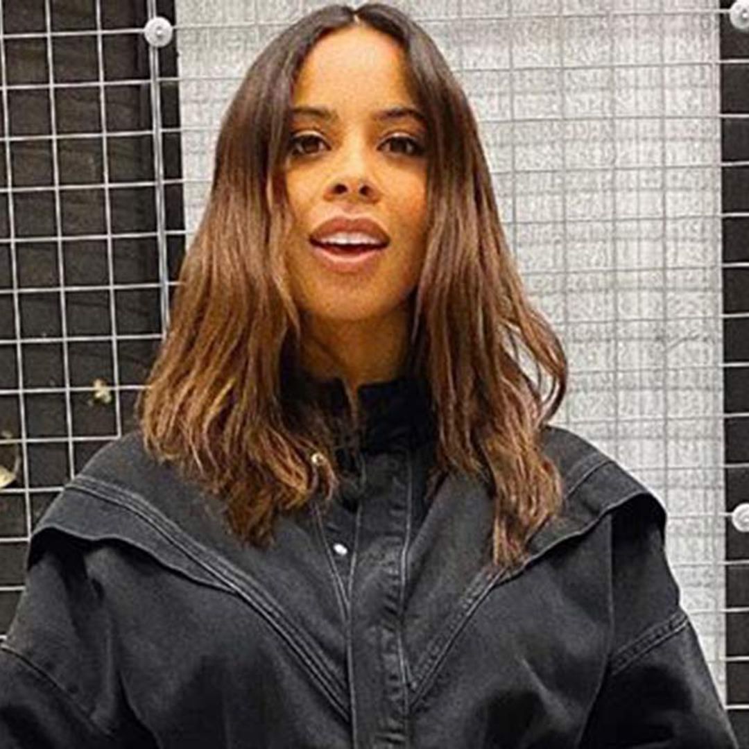 Rochelle Humes stuns in dramatic black gown at luxurious baby shower