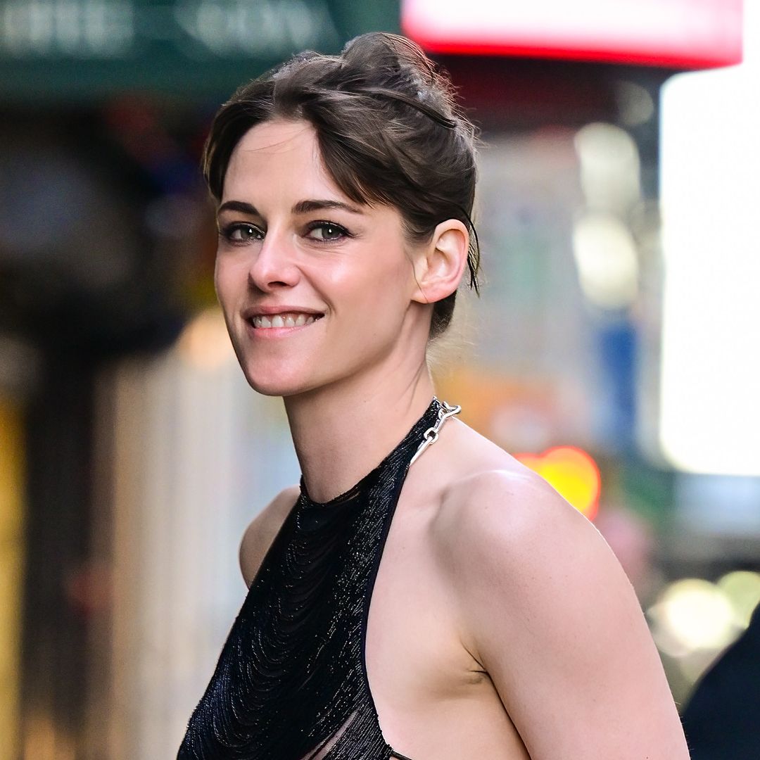 Kristen Stewart wows in semi-sheer top and stockings for racy new appearance