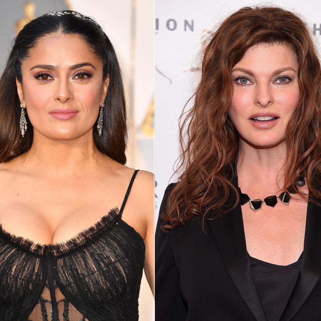 Salma Hayek supported by Linda Evangelista, stepson Augustin at star-studded event with billionaire husband 