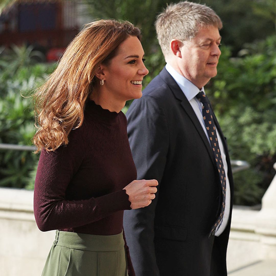 Kate Middleton steps out for a surprise visit to the Natural History Museum - best photos