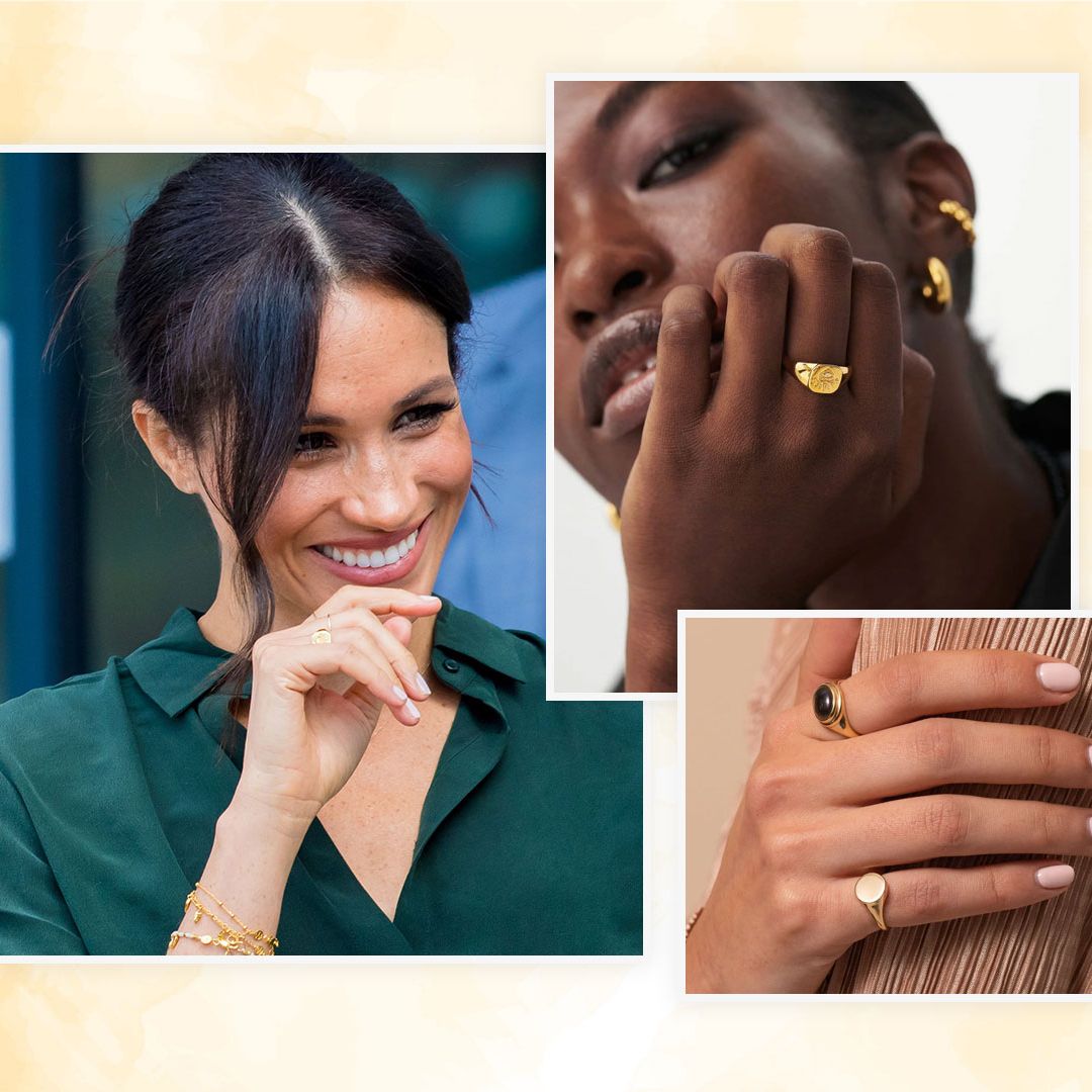Meghan Markle loves a signet ring, and we've got her exact style - plus 8 others she'd adore