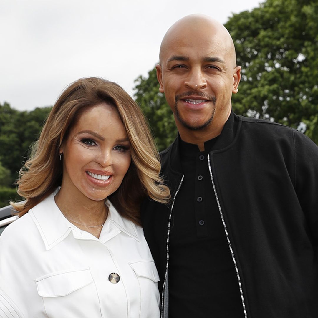 Katie Piper makes loved-up red carpet appearance with husband at Prince Harry's Sentebale concert