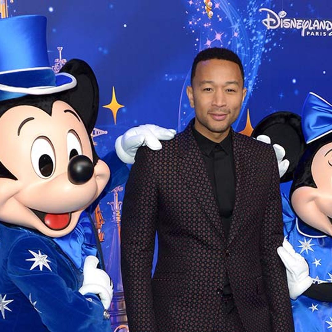 John Legend joins the fun at Disneyland Paris' star-studded 25th anniversary celebrations