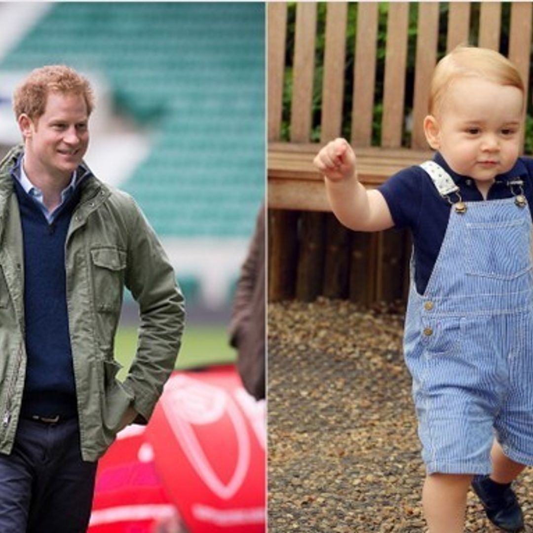 Prince Harry jokes about getting Prince George to run a marathon