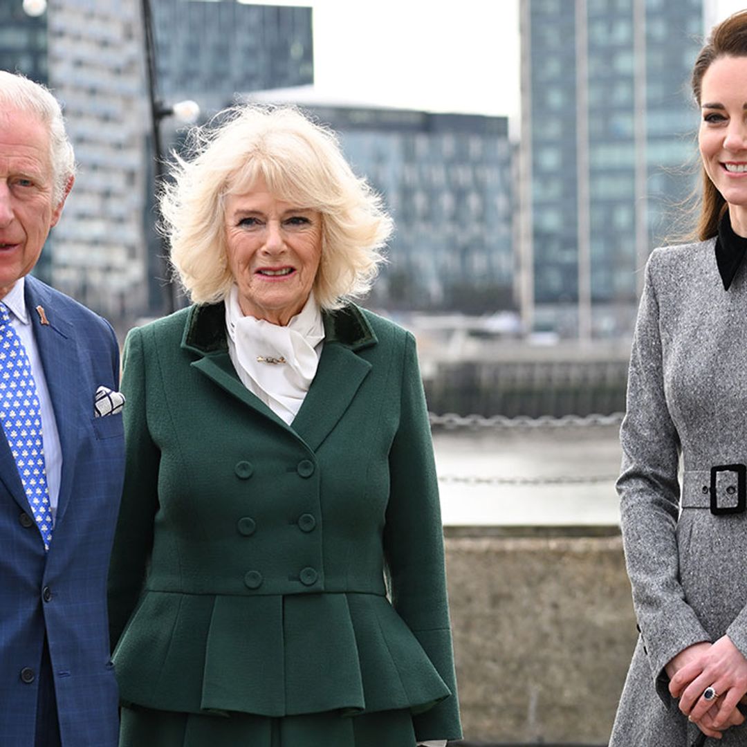 Watch Princess Kate's first public curtsy to King Charles and Queen Consort Camilla