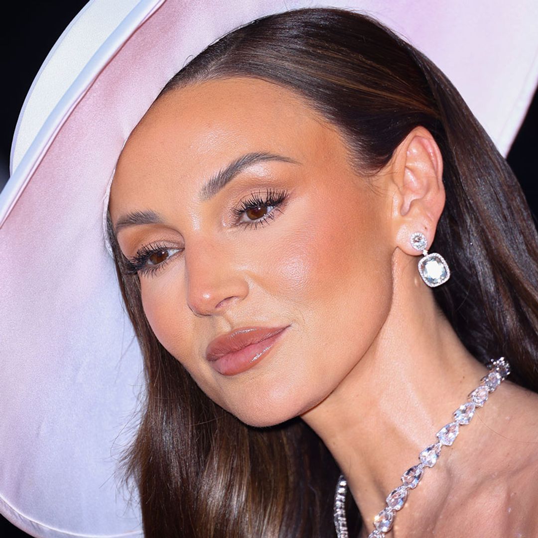 Michelle Keegan's baby daughter Palma is an angel in velvet party dress for first Christmas