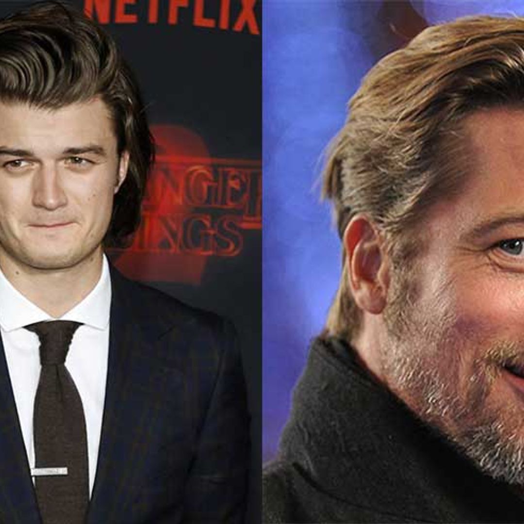 Stranger Things' Steve's hair was inspired by Brad Pitt