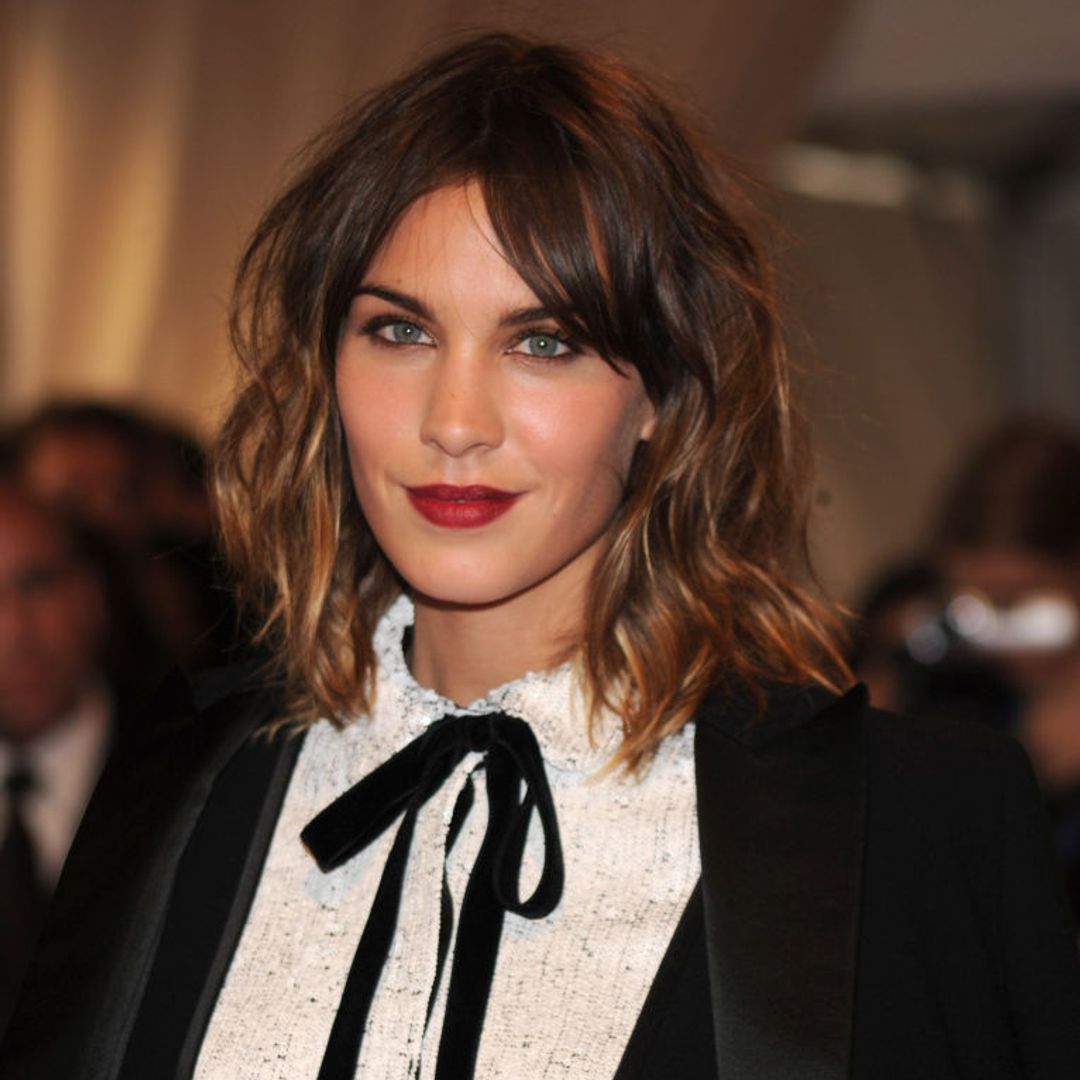 Alexa Chung wore a £1000 négligée to the Chelsea Flower Show