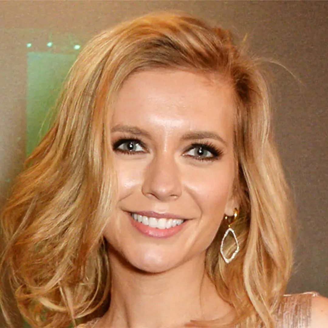 Pregnant Rachel Riley looks so radiant in her floral jumpsuit - and it's in the sale