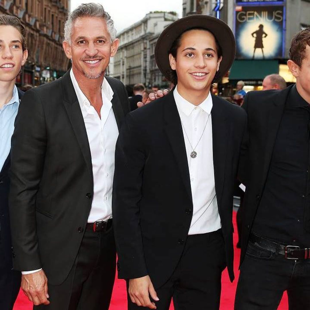 All about Gary Lineker's four sons and his family life