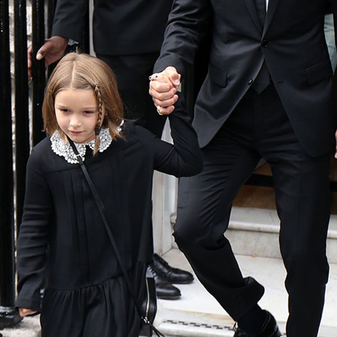 Harper Beckham gets special lesson from dad David - it’s adorable