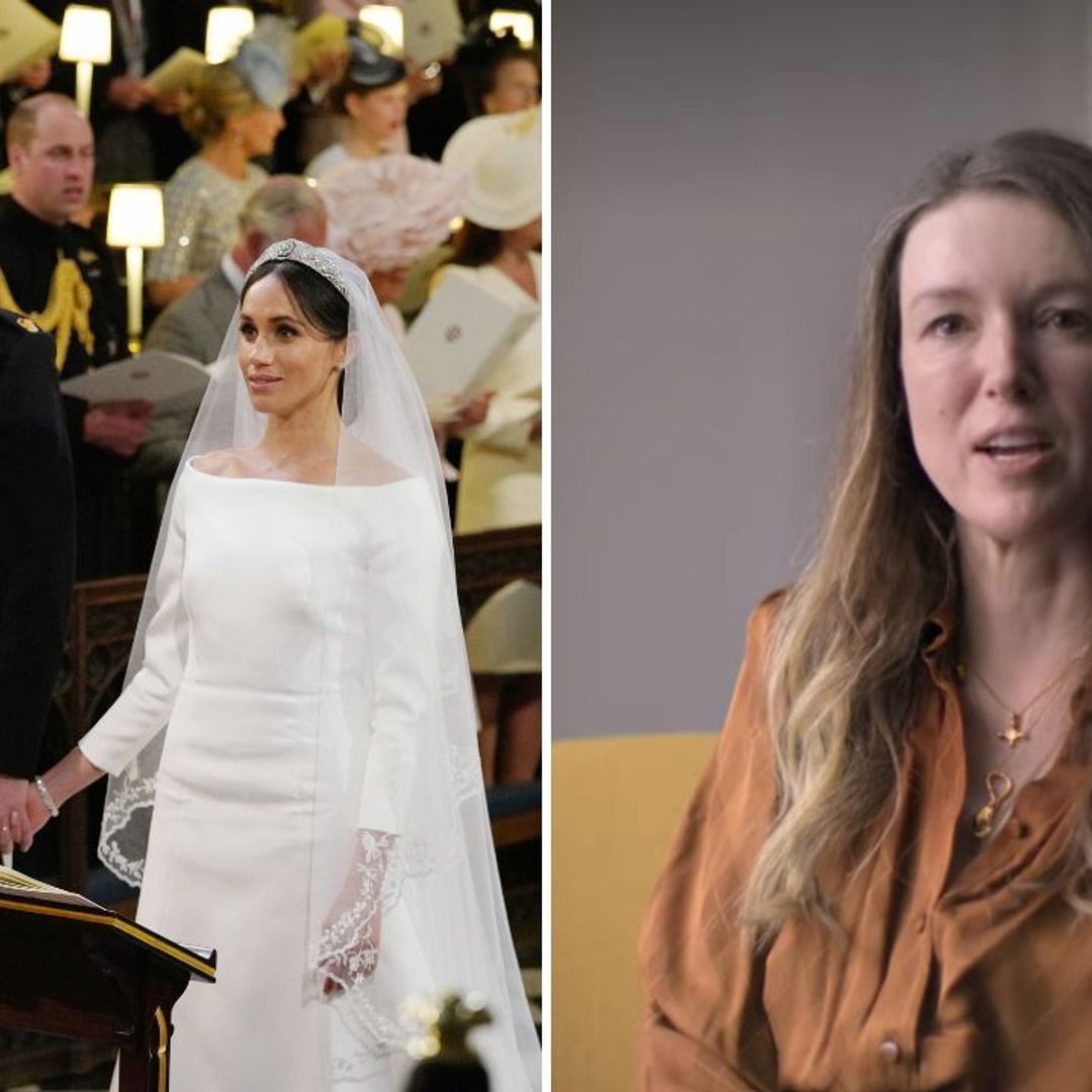 “It has to be flawless” Meghan’s wedding dress designer reveals all in Harry & Meghan documentary Part 2