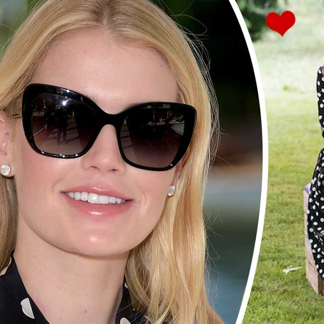 Lady Kitty Spencer channels Kate Middleton in the most stunning polka dot dress
