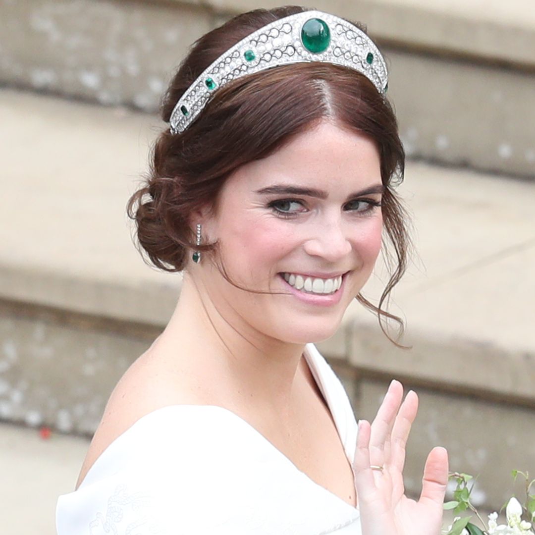 Photographer shares rare look at Eugenie's wedding day on anniversary