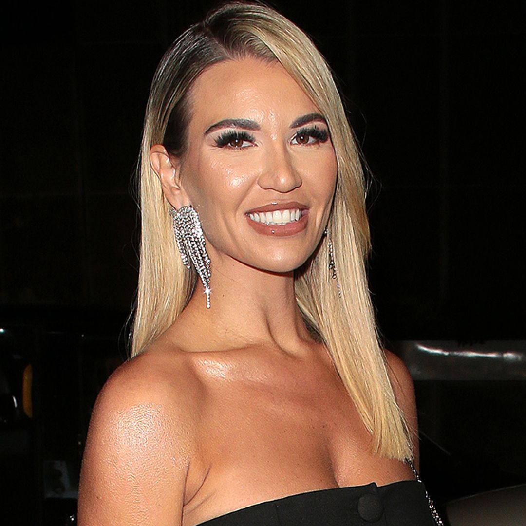 Christine McGuinness looks incredible in sheer bodysuit and knee-high boots for night out