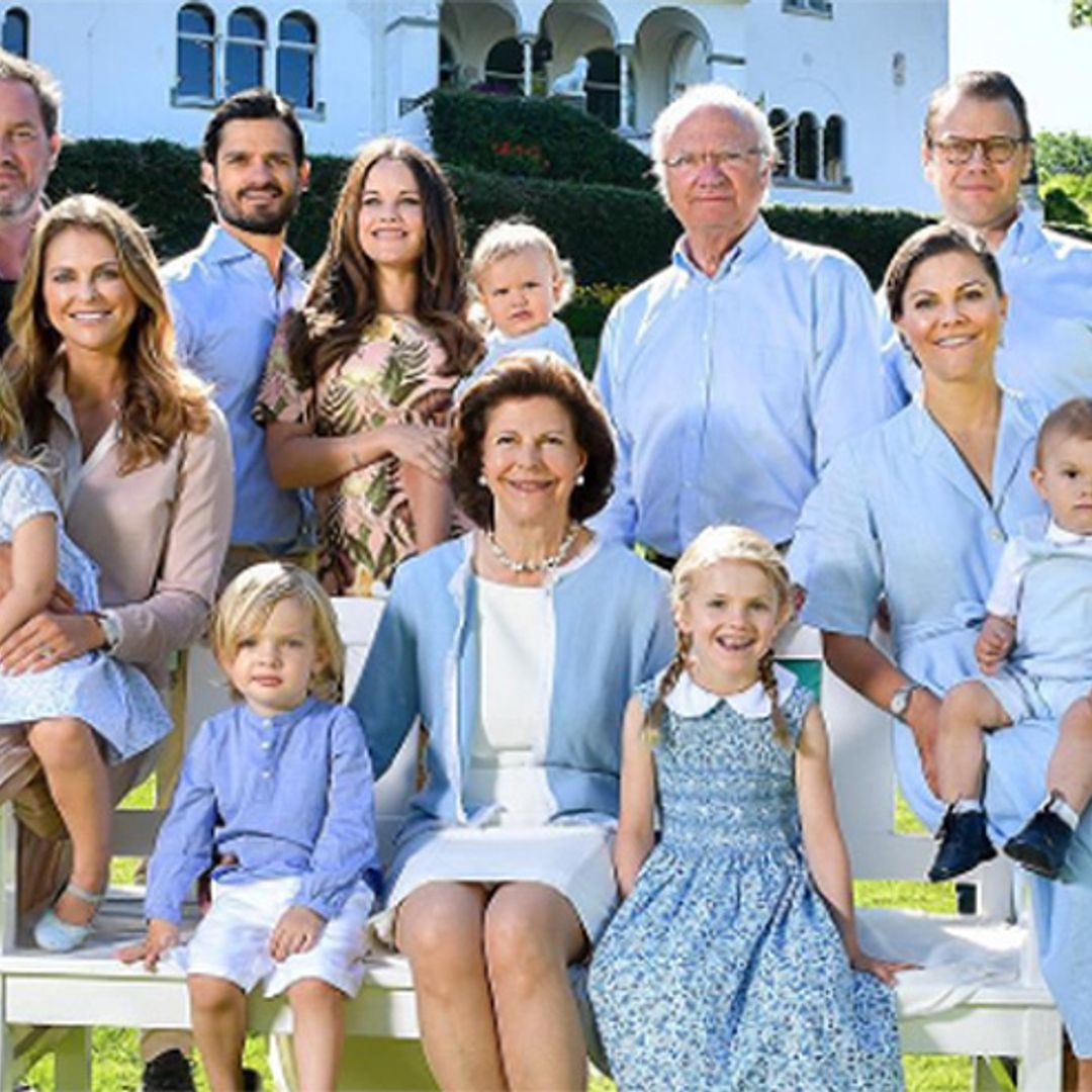 Swedish royal family send summer greetings with gorgeous photo