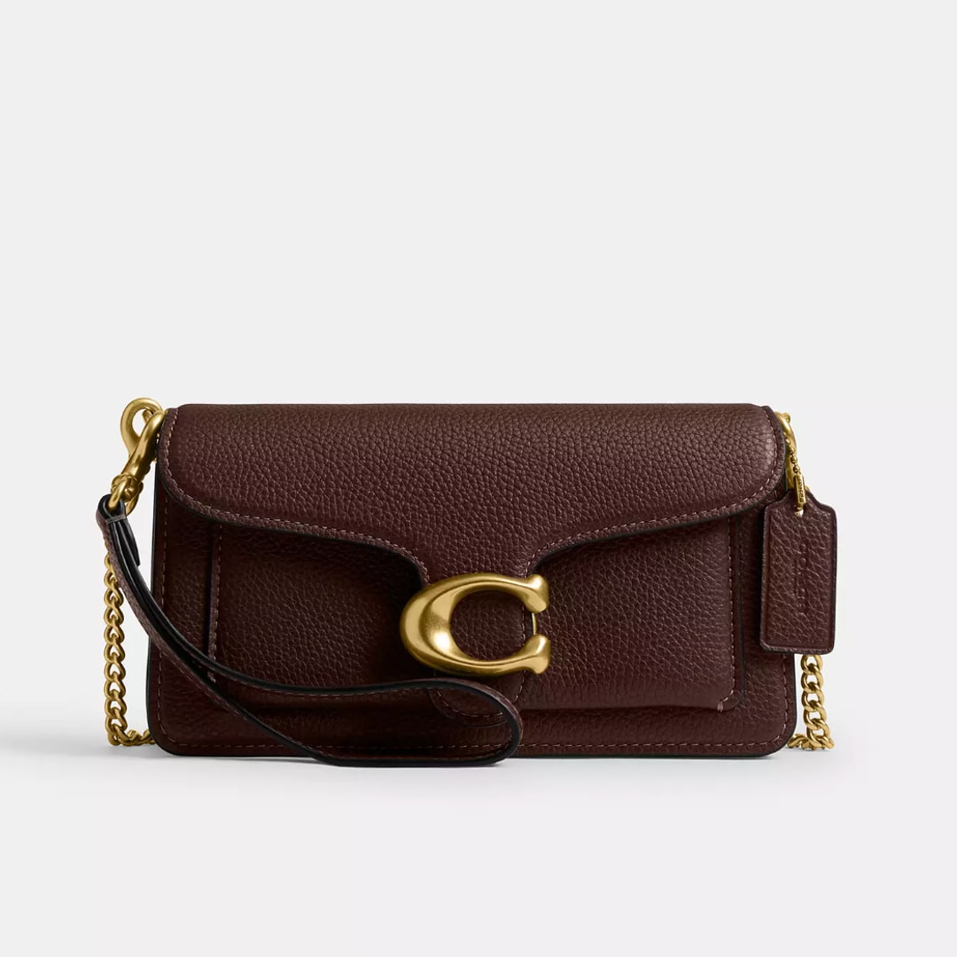 coach tabby bag brown 